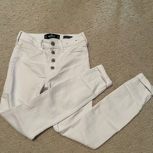 White jeggings